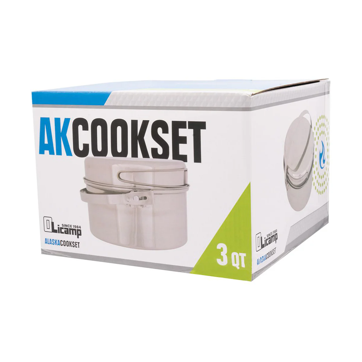 AK Cookset Stainless 3 Qt - Image 7