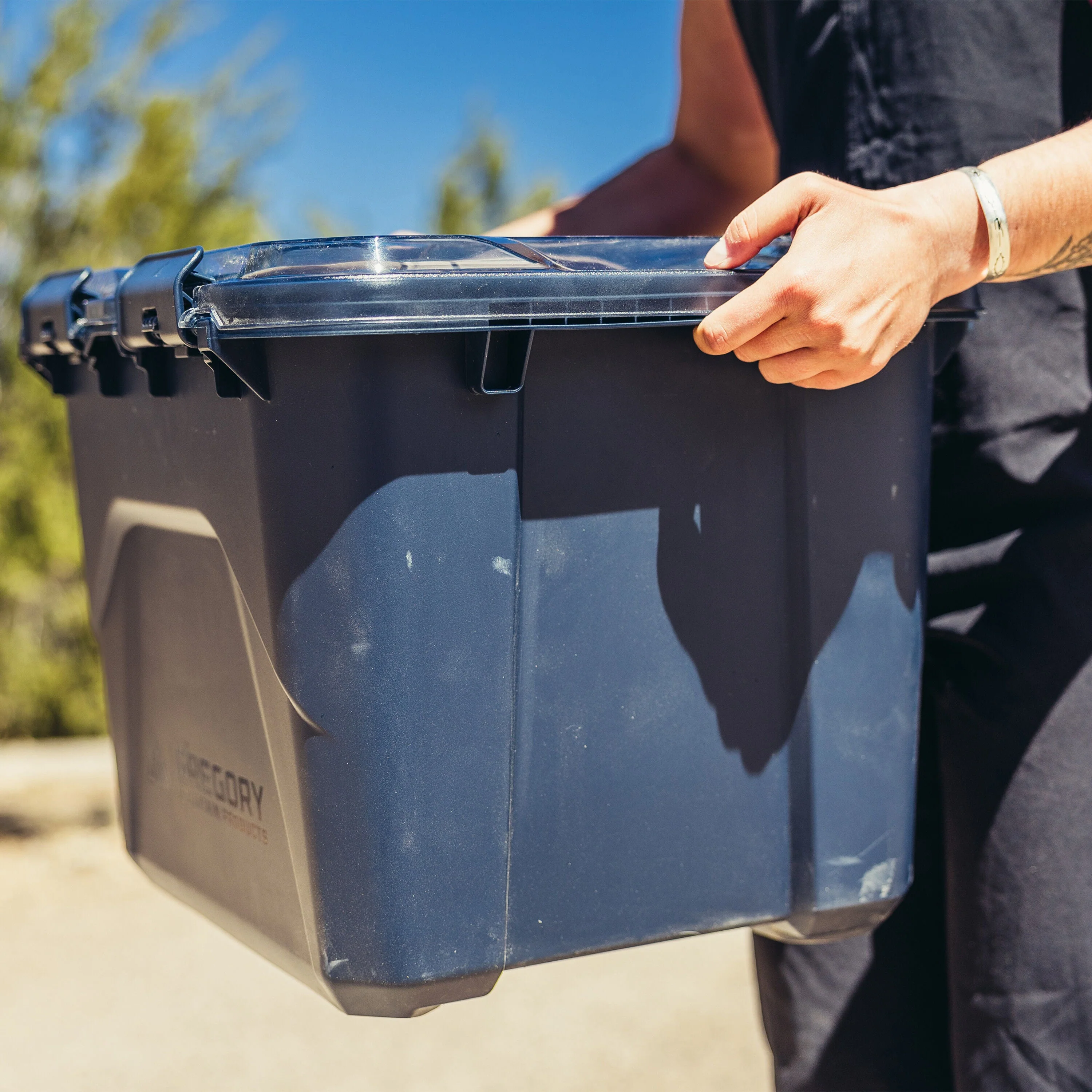 Alpaca Camp Box - Slate Blue - Image 10
