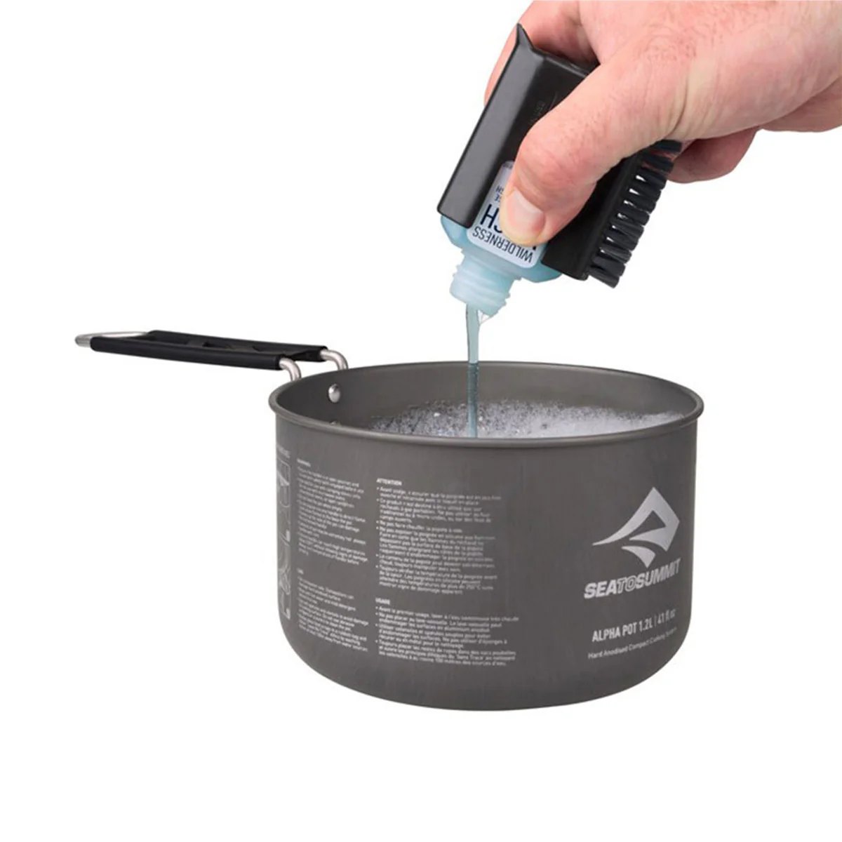 Pot Scrubber & Soap 2 Piece Set - Image 3