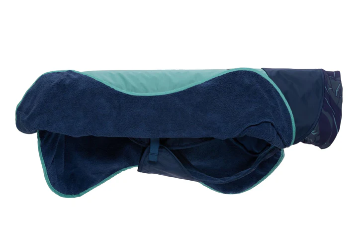 Dirtbag Dog Towel Aurora Teal - Image 3