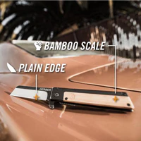 Fastball Quadrant Modern Folding Knife Bamboo (Blister - EN) - Image 3