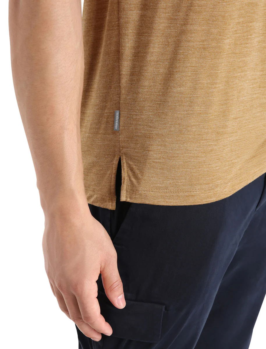 M Sphere II SS Tee Clove Heather - Image 5
