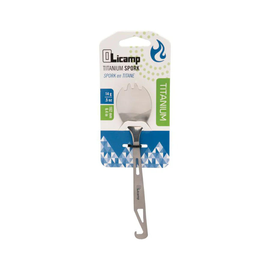 Titanium Spork W/Bottle Opener - Image 3