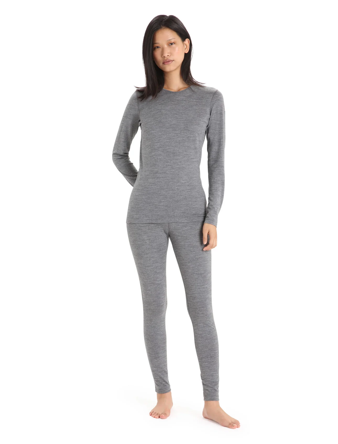 W 200 Oasis LS Crewe Gritstone Heather - Image 3