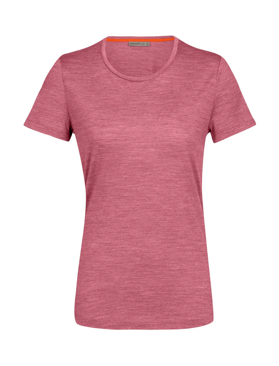 W Sphere II SS Tee Cherry Heather - Image 3