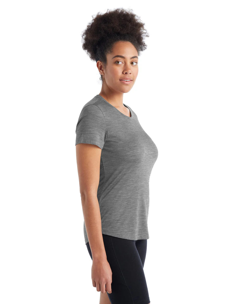 W Sphere II SS Tee Metro Heather - Image 3