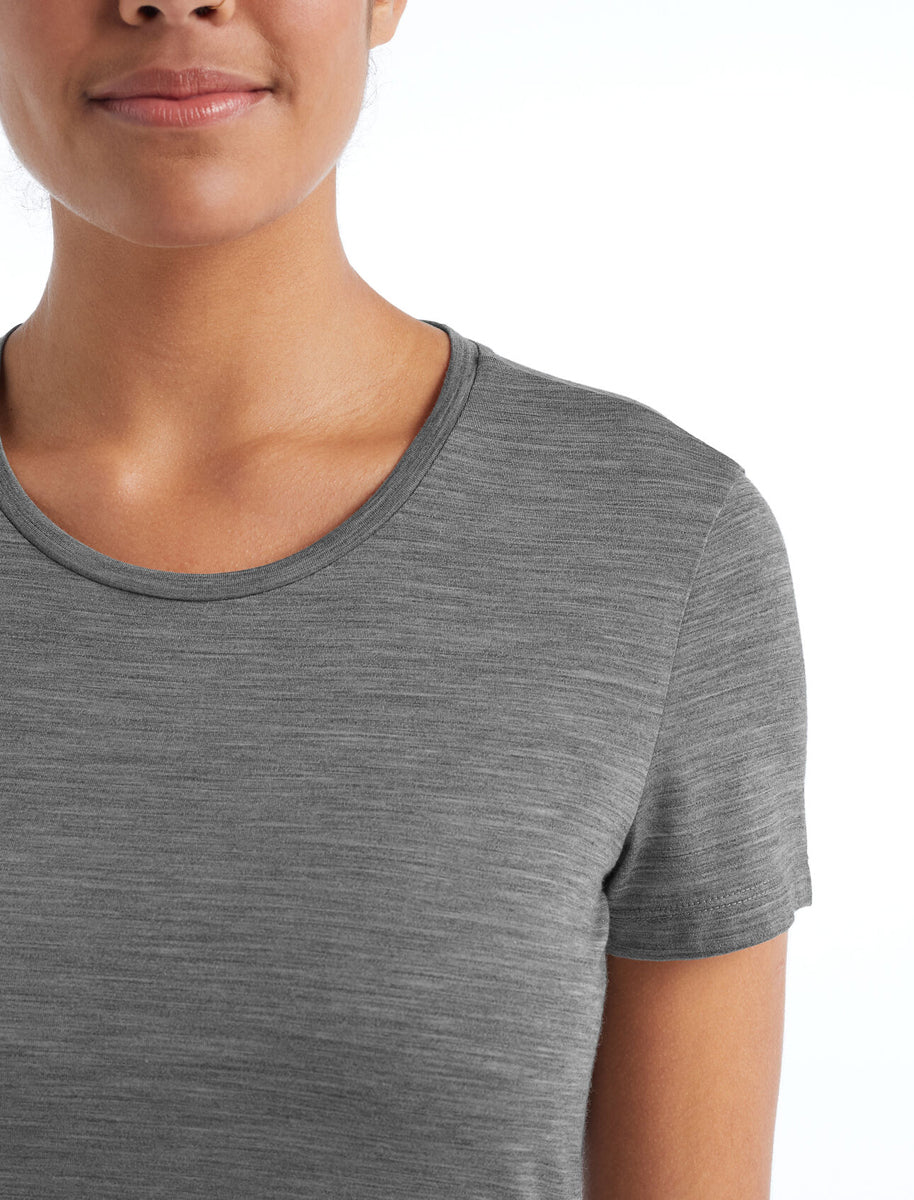 W Sphere II SS Tee Metro Heather - Image 4