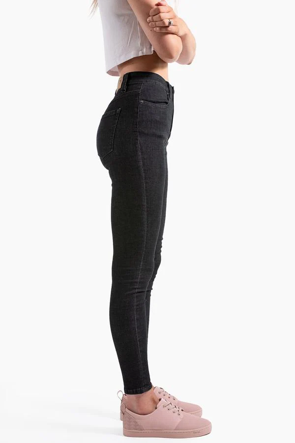 W Jeans - Black Wash - Image 4